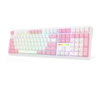 Redragon K745 PRO Wireless 108-Key Gasket RGB Gaming Keyboard, 4 Hotkeys