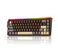 Redragon K752 Nolan 60% Wireless RGB Gaming Keyboard, Tri-Mode