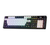 Redragon K761 Wireless Gasket Gaming Keyboard w/Hype Screen & Knob, 104 Keys Mechanical Keyboard, Easy-Control 1.14’’ TFT Info Display, 5-Layer Noise Dampening, Custom Linear Switch, Abyssal Blue