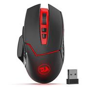 Redragon M690-1 Wireless Gaming Mouse with DPI Shifting, 2 Side Buttons, 2400 DPI, Ergonomic Design, 8 Buttons-Black