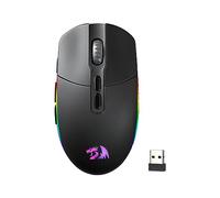 Redragon M719 Pro Wireless Optical Gaming Mouse, 8 Programmable Buttons, RGB Backlit, 10,000 DPI, Ergonomic PC Computer Gaming Mice with Fire Button