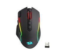 Redragon M810 MAX 3-Mode Wireless Gaming Mouse, 12000 DPI Wired/Wireless RGB Mouse, 8 Macro Buttons, 188-Hour Reliable Power Capacity for PC/Mac/Laptop