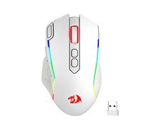 Redragon M810 MAX 3-Mode Wireless Gaming Mouse, 12000 DPI Wired/Wireless RGB Mouse w/Rapid Fire Key, 8 Macro Buttons, 188-Hour Reliable Power Capacity for PC/Mac/Laptop