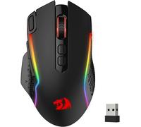 Redragon M810 Pro Wireless Gaming Mouse, 10000 DPI Wired/Wireless Mouse w/Rapid