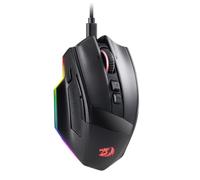 Redragon M813 Wired RGB Gaming Mouse with 4D Dual Mode Scroll Wheel, Optical Ergonomic Mouse with Max 16,000DPI, High Precision Sensor 3333, 7 Macro Buttons, Software Supported