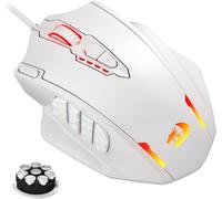 Redragon M908 Impact RGB MMO Gaming Mouse 12400 DPI - 18 Programmable Keys USB