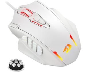 Redragon M908 Impact RGB MMO Gaming Mouse 12400 DPI - 18 Programmable Keys USB