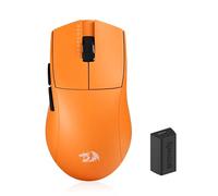 Redragon M916 ULT Wireless 8K Polling Rate Gaming Mouse, 54G Ultra-Lightweight 30,000 Max DPI Gaming Mice w/Ergonomic Natural Grip Build, Full Programmable Buttons, Orange
