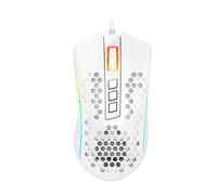 Redragon M988Storm Elite White RGB Mouse Gamer Ultralight 85g, Honey Comb Design