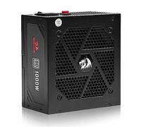 Redragon PSU017 80+ Platium 1000 Watt ATX Fully Modular Power Supply, 80 Plus Certified, 100% Japanese Capacitors & Low Noise Smart-ECO 0 RPM Fan, Full Mod Cables w/12VHPWR Cable, Black