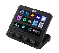 Redragon SS552 Stream Controller - All-in-One Macro Pad with Customization Touch Strip, LCD Keys & Dials, Stream Station for Content Creators, Streaming, Gaming - PC & Mac Compatible