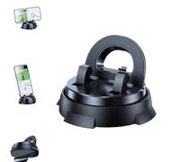 Redreeer Car Phone Holder Mount, 360-Degree Rotatable Mobile-Holder, Strong Adsorption Car Holder, No Installation Required, Washable Gel Pad, Suitable for All Models(1pcs)