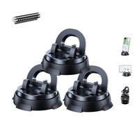 Redreeer Car Phone Holder Mount,360-Degree Rotatable Mobile Holder with Non-slip Base,Strong Adsorption Car Bracket, Rock-Solid Hold, Washable Gel Pad, Clear Driving View,For All Models (3pcs)