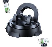 Redreeer Car Phone Holder Mount, 360degree Rotatable Mobile With Base, Strong Adsorption Car Bracket, No Installation Required, Suitable For All Models, Cars Phone Holder (1pcs)