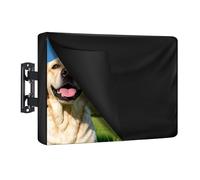 REDRICH 600D Heavy Duty Outdoor TV Cover or 49-50 inch TV, Upgraded Waterproof and Dustproof TV Screen Protectors with Zipper for Outside