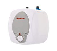 Redring 47789701 MS6 Water Heater Compact 1.5kW Heating Element and Thermostatic Control up to 65?C, 270 mm x 270 mm x 255 mm | Capacity: 6 Lt (White)