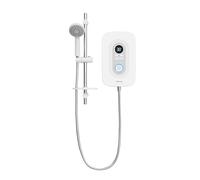Redring Thermostatic Electric Shower, Accurate Temperature Control, SmartFit Technology, 9.5KW, White, 400000179