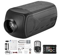 Redriver Diesel Heater 2KW, 12V/24V Parking Fuel Heater, Night Air Heater with Premium Silencer, Upgrade Smart Remote Control For Truck, Boat, Car Trailer, Motorhomes, Campervans, Caravans