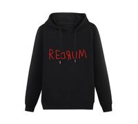 Redrum The Shining Horror Film Stanley Kubrick Jack Nicholson Unisex Hoody with Pocket Black L