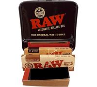 Reds Global Brand Exclusive Tips Pack and RAW Automatic Rolling Box (Regular Size (70mm))