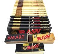 Reds Tips Mix [Original - Organic - Black] King Size Slim Papers