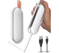Redsack Electric Portable Bidet for Travel, Rechargeable USB-C Handheld High Pressure Sprayer, Camping 200ml Smart Foldable Water Storage, 2000mAh Battery Long Life, Personal Cleaner for Men & Women