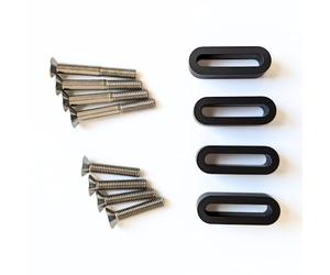 REDSHIFT Aerobars Bike Aerobar Extension Riser Kit | Quick-release clip-on design;Premium lightweight aluminum;Improves aerodynamic riding comfort