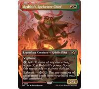 Redshift, Rocketeer Chief (Borderless Art) | Aetherdrift