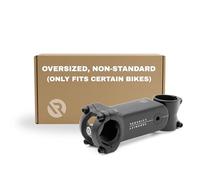 REDSHIFT ShockStop Suspension Stem for Oversized, Non-Standard 1-1/4in (31.8mm) Steerer Tubes, Shock-Absorbing Bike Handlebar Stem for Road, Gravel, Hybrid and E-Bikes, 6 Degree x 100mm