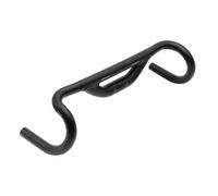 REDSHIFT Top Shelf Low Flare Handlebar, Alum Drop Bar, 50mm Rise, 47cm | Ergonomic riser drop bar design;Improves upright riding posture;Perfect for long-distance touring