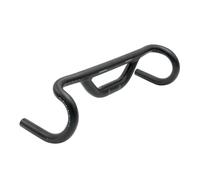 REDSHIFT Top Shelf Low Flare Handlebar, Alum Drop Bar, 70mm Rise, 53cm | Ergonomic riser drop bar design;Improves upright riding posture;Perfect for long-distance touring
