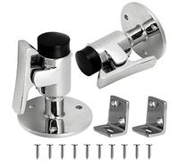 RedSnake Marine Grade 316 Stainless Steel Heavy Door Stopper Catch Set Surface Mirror Treatment Boats Yachts Ships Hatch Stopper Soft Stop and Catch Anti-Collision Holder Hold Keep Door Open (2PCS)