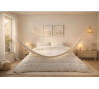 REDSSEN Easy Change Duvet Cover Set 3-Sided Zip Easy Fit King Size | Easy to put on and remove with 3-sided opening. Premium organic cotton feel, Zip Around and 2x Pillowcases, Cloud White