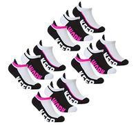 RedTag Ladies Womens Sports Trainer Gym Active Socks Cushion Pink 12 Pairs 4-8