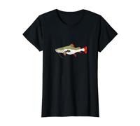 Redtail Catfish Value Graphic T-Shirt, Women, Black, L