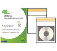 RedTec CD Case Wrap Pack of 100Pcs