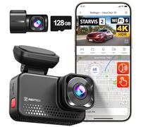 REDTIGER VC70 4K+2.5K Dash Cam Front and Rear, STARVIS 2 IMX678 x Wondrix™ Dual HDR Blacklight Night Vision, 5.8GHz WiFi6 30MB/s Fast Download, TouchScreen Dash Camera with Voice Control, Parking Mode