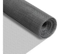 REDTRON Fibreglass Window Screens 1.2 x 2.5 m, Cuttable Insect Mesh for Suitable for Multiple Doors and Windows, Window Fly Screen Replacement for Anti-Mosquito and Anti-cat, Grey