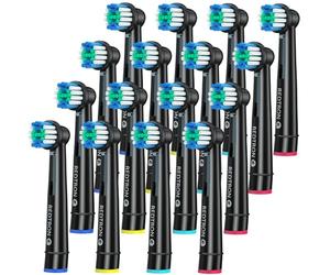 REDTRON Replacement Brush Heads Compatible with Oral B (16 Pcs), Professional Electric Toothbrush Heads Brush Heads for Precision Clean, Toothbrush Heads for Pro1000 Pro3000 Pro5000 Pro7000 and More