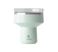 REDUCE 16 oz Saltini Tumbler, Vacuum Insulated Margarita Tumbler with 360 Degree Sip Lid, Keeps Drinks Cold for up to 10 hrs - Stainless Steel, Dishwasher Safe, BPA Free - Sea Glass