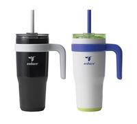 REDUCE 24 oz. Cold1 Tumbler, 2-Pack (Black & whitish)