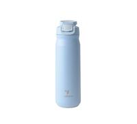 reduce 24 oz Hydrate Pro Stainless Steel Insulated Water Bottle - Flip Top Leak-Proof Lid, Dishwasher Safe, BPA-Free, Dual Wall Vacuum, Keeps Drinks Cold for 48 Hrs, Cup Holder Friendly - Glacier