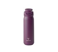 REDUCE 24 oz Hydrate Pro Stainless Steel Insulated Water Bottle - Flip Top Leak-Proof Lid,Dishwasher Safe, BPA-Free, Dual Wall Vacuum, Keeps Drinks Cold for 48 Hrs, Cup Holder Friendly - Midnight Plum