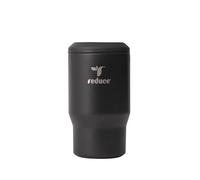 Reduce 4-in-1 Drink Cooler - Versatile Can & Bottle Holder with Vacuum Insulation - Keeps Drinks Cold Up to 4 Hours - Includes Bottle Opener - Fits Cupholders & Dishwasher Safe - 14oz - Black