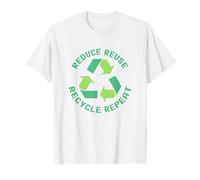 Reduce Reuse Recycle Repeat Recycling Earth Day Environment T-Shirt