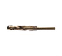 Reduced Shank HSS M2 Cobalt Drill Bit Built for Metal Fabricators and For Blacksmiths Needing Reliable Performance in Continuous Drilling Cycles (15mm)
