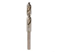 Reduced Shank HSS M2 Cobalt Drill Bit Built for Metal Fabricators and For Blacksmiths Needing Reliable Performance in Continuous Drilling Cycles (14.5mm)