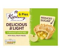 Reduced Sugar Apple Pies 6 per Box MrKiplings (6x52g)