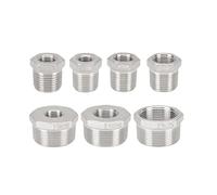 Reducer Bushing Male x Female 18 14 12 34 1 1-14 1-12 BSP Threaded Stainless Steel SS 304 Pipe Fitting(DN15 to DN6)