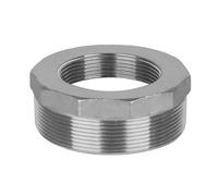 Reducer Hex Bushing, 1PC 3" Male - 2" Female BSPT 304 Stainless Steel Pipe Connectors, Reducing Pipe Adapter Fitting for Plumbing Air Tool and More